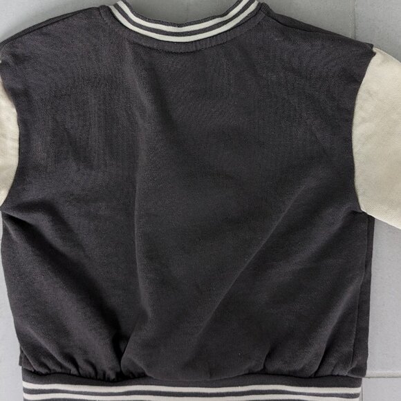 (4/$20) H&M - Printed Baseball Jacket - Picture 5 of 7